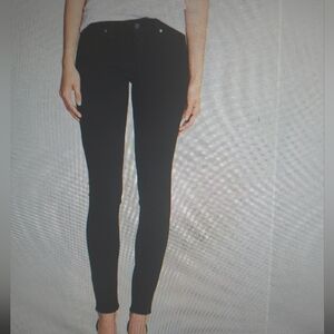 Paige Verdugo Black High-Waist Skinny Jeans Sz23